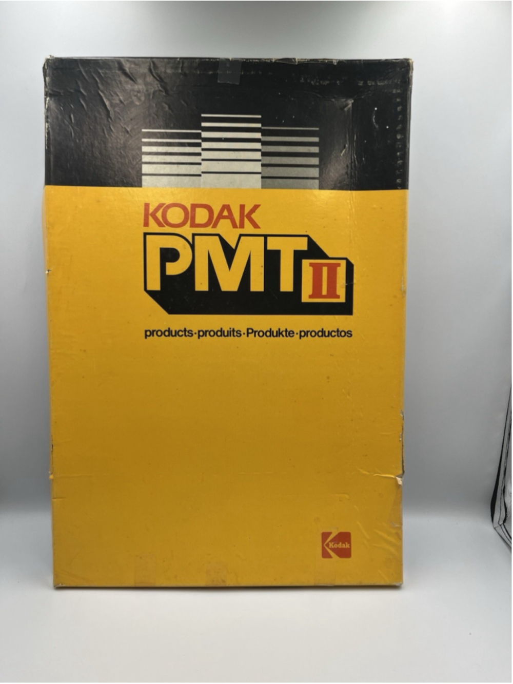 Vintage Kodak PMT2 BOX ONLY , WAS USED FOR CONTAINER ORDERS OR MATT PAPER INPAST